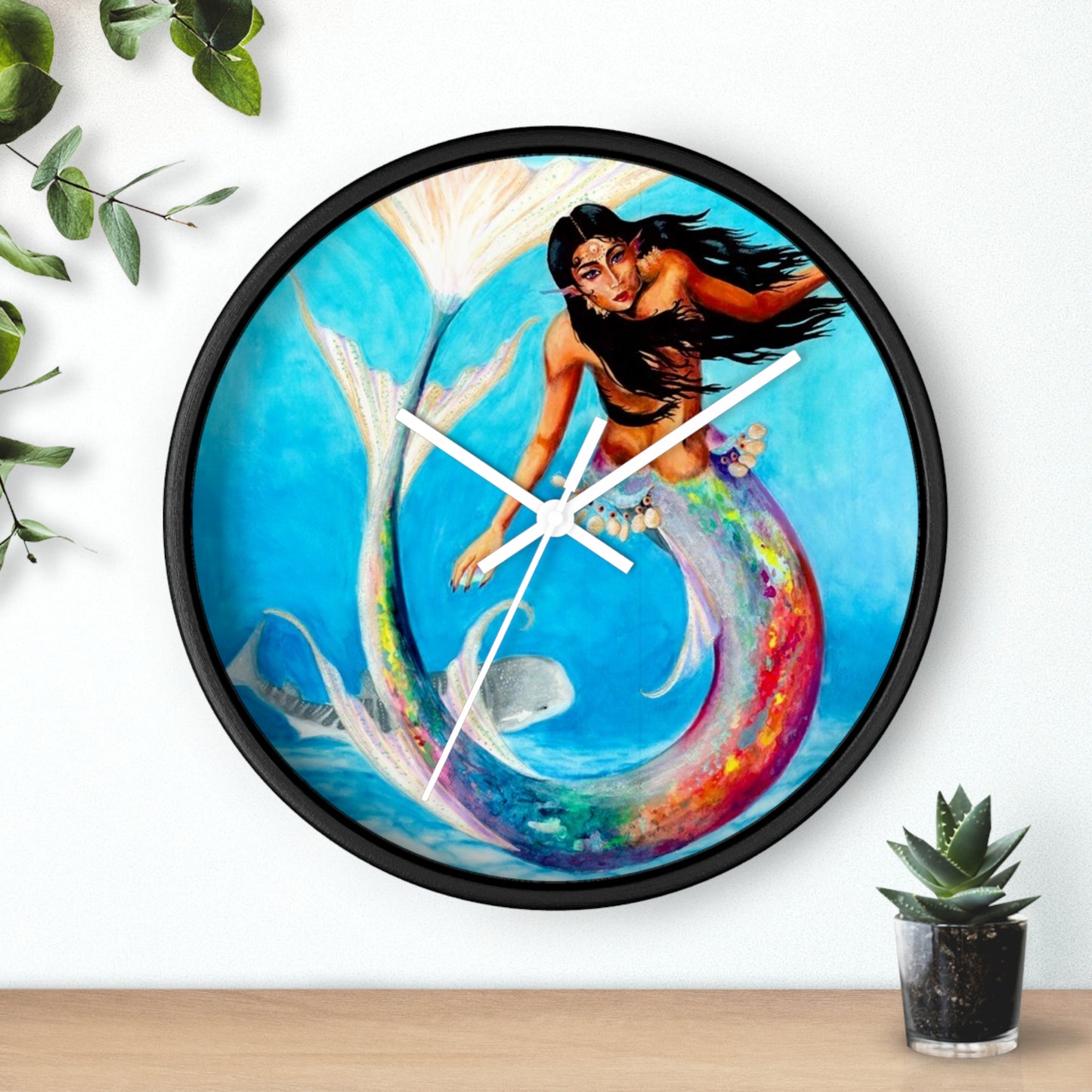 Queen Opal Wall clock