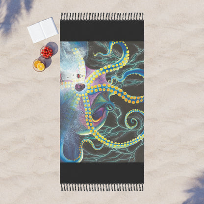 Light Doesn’t Always Keep The Monsters Away Boho Beach Cloth