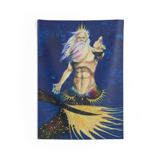 King Obsidian Indoor Wall Tapestries