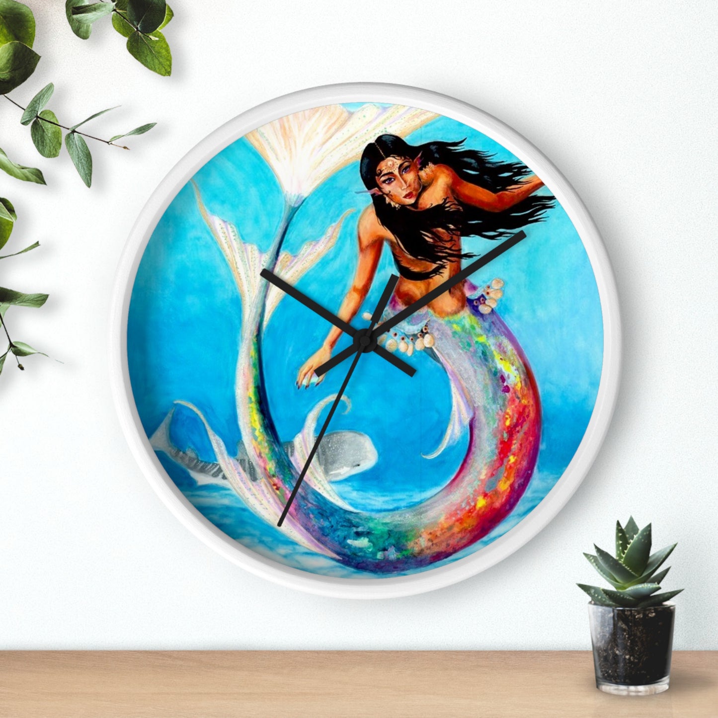 Queen Opal Wall clock