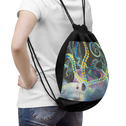 Light Doesn’t Always Keep The Monsters Away Drawstring Bag