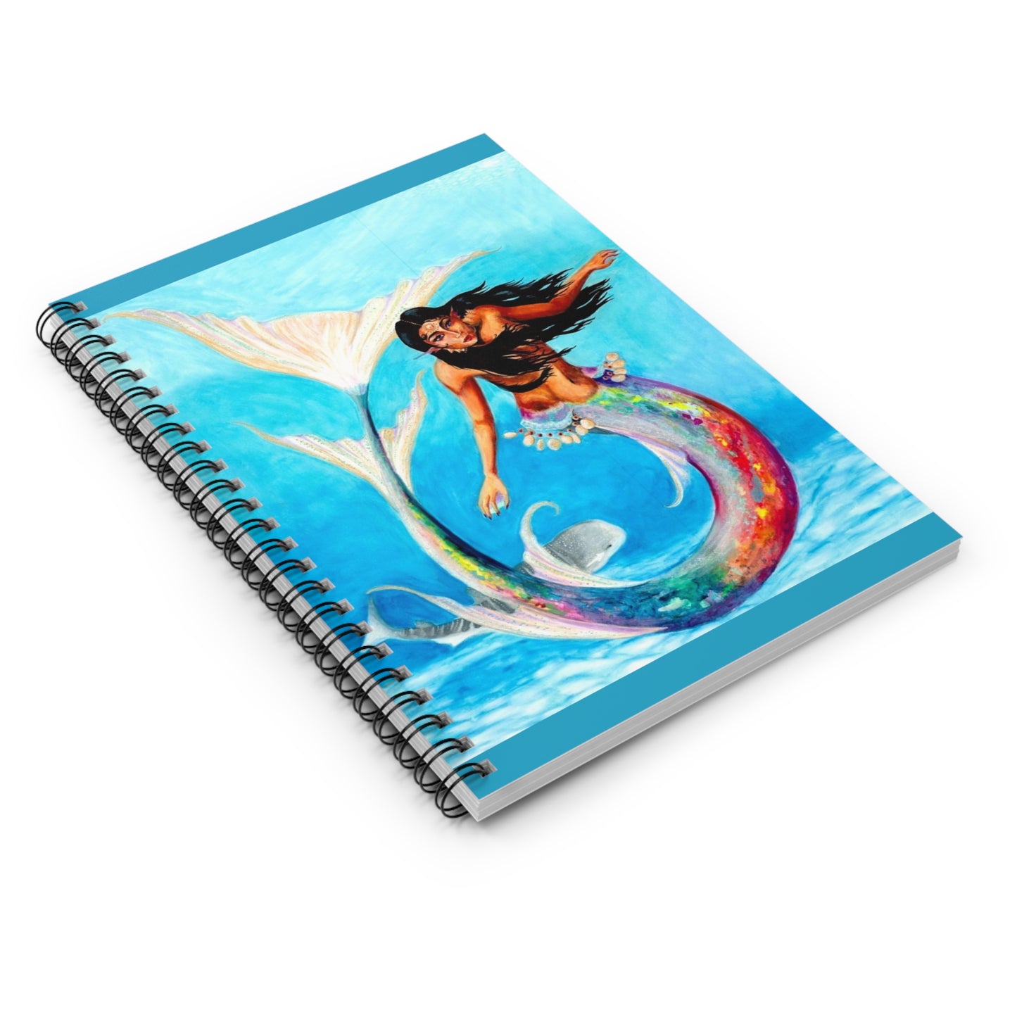 Queen Opal Spiral Notebook - Ruled Line