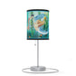 Queen Larimar and Princess Ametrine Lamp on a Stand, US|CA plug