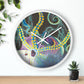 Light Doesn’t Always Keep The Monsters Away Wall clock