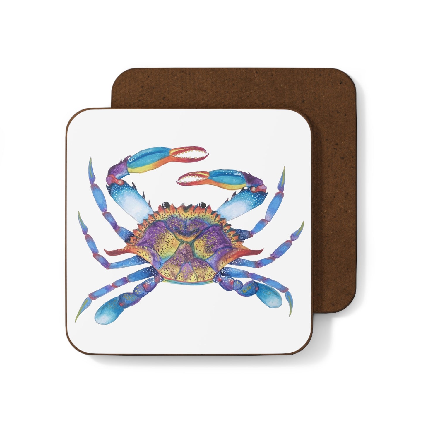 The Crab Hardboard Back Coaster