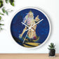 King Obsidian Wall clock