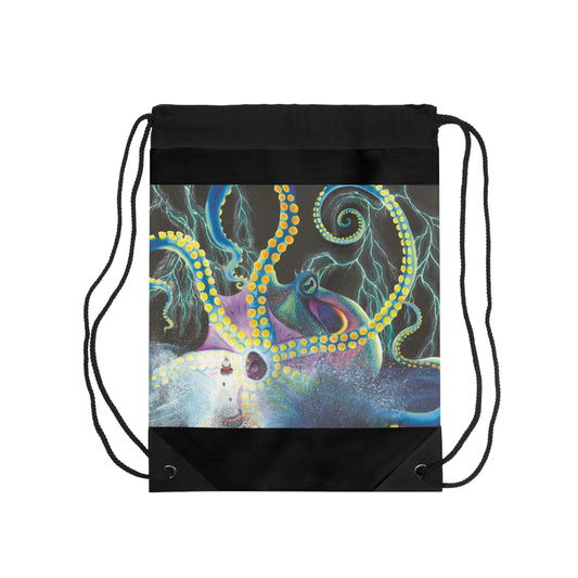 Light Doesn’t Always Keep The Monsters Away Drawstring Bag