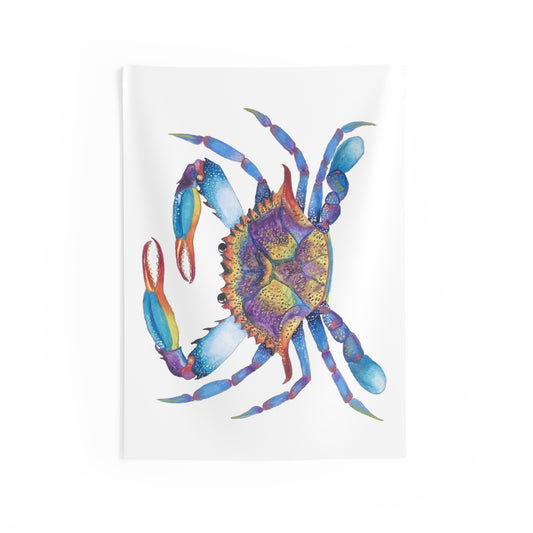 The Crab Indoor Wall Tapestries