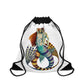 Mer Lovers 1 (No Background) Drawstring Bag