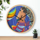 Mother and Child 1 Wall clock