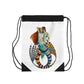 Mer Lovers 1 (No Background) Drawstring Bag