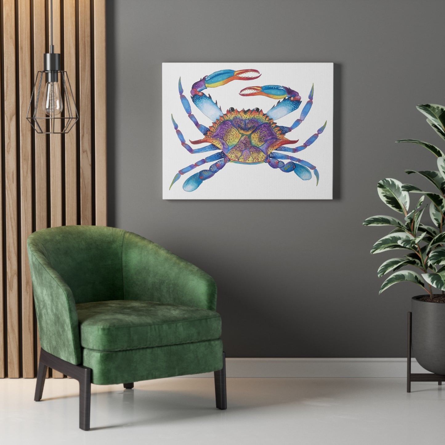 The Crab Stretched Canvas