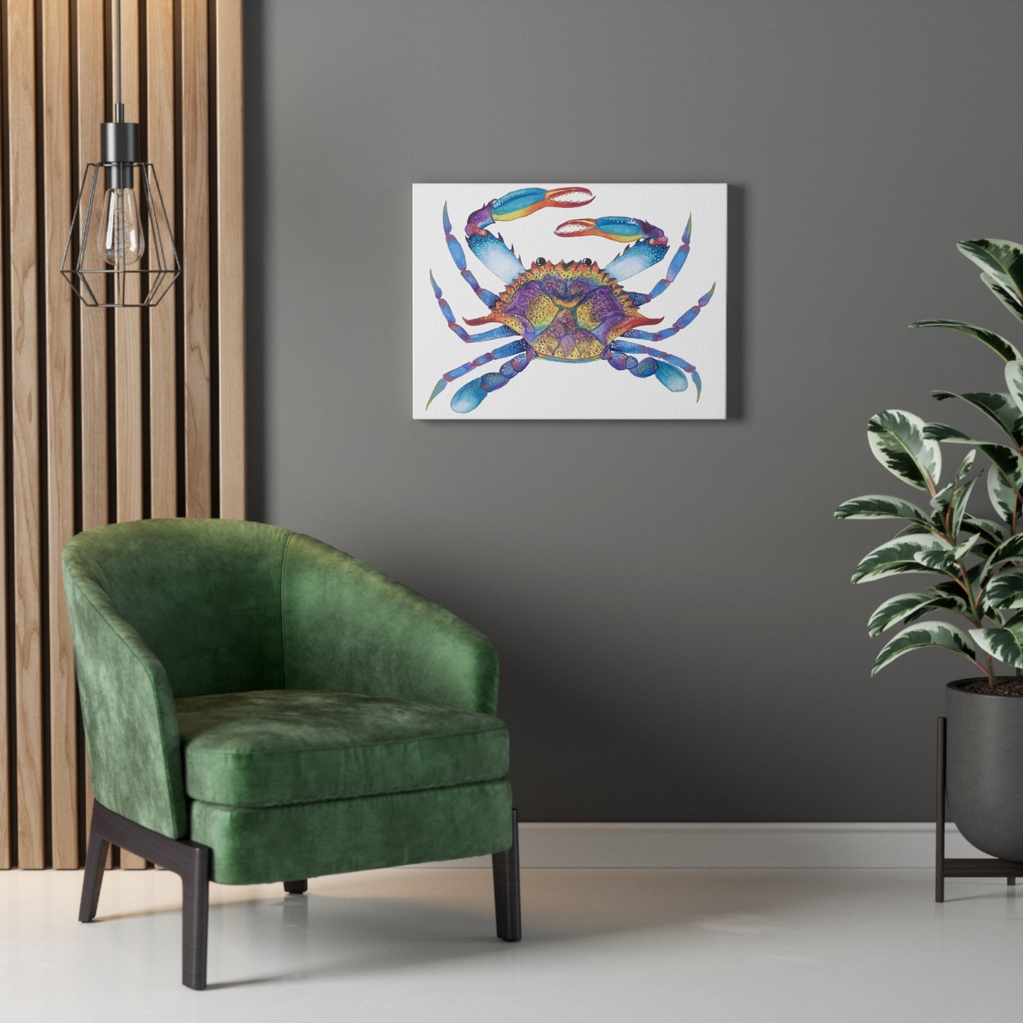 The Crab Stretched Canvas