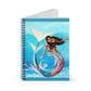 Queen Opal Spiral Notebook - Ruled Line