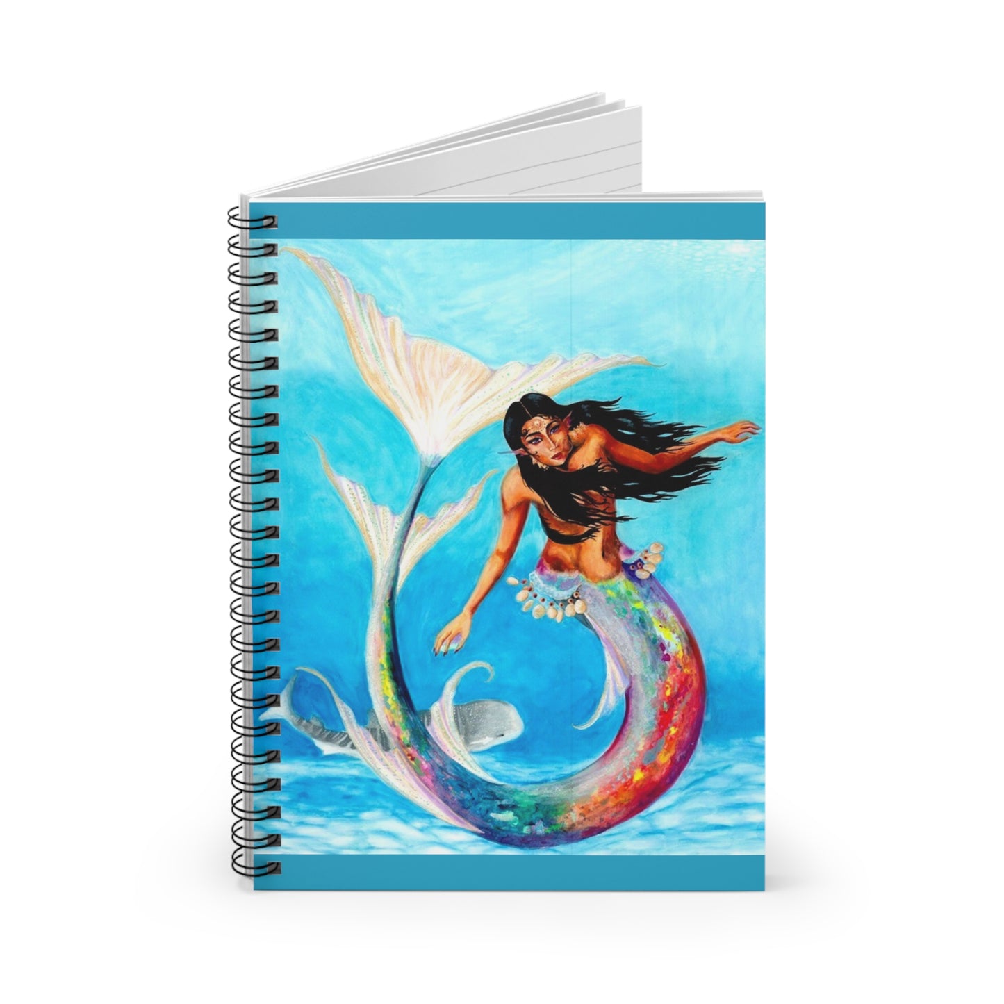 Queen Opal Spiral Notebook - Ruled Line