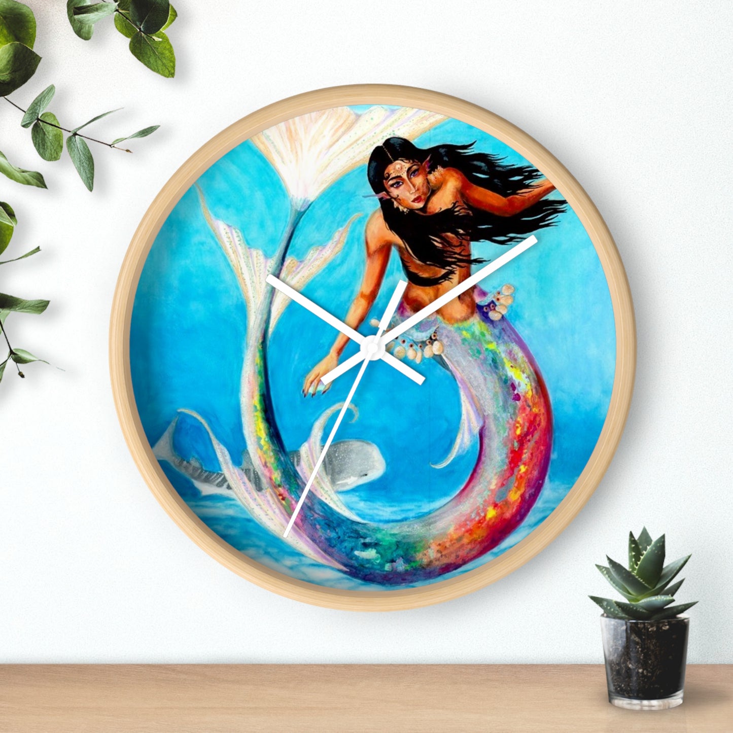 Queen Opal Wall clock