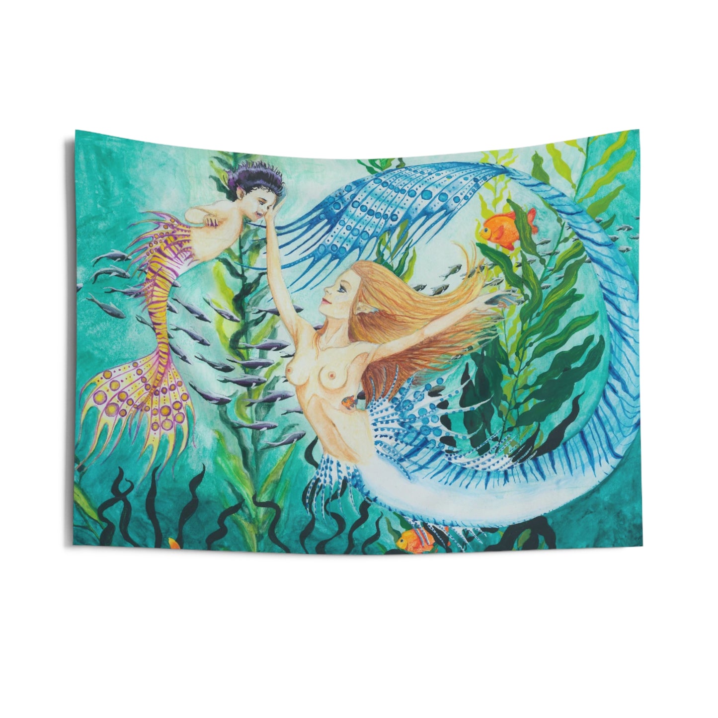 Queen Larimar and Princess Ametrine Indoor Wall Tapestries