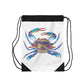 The Crab Drawstring Bag