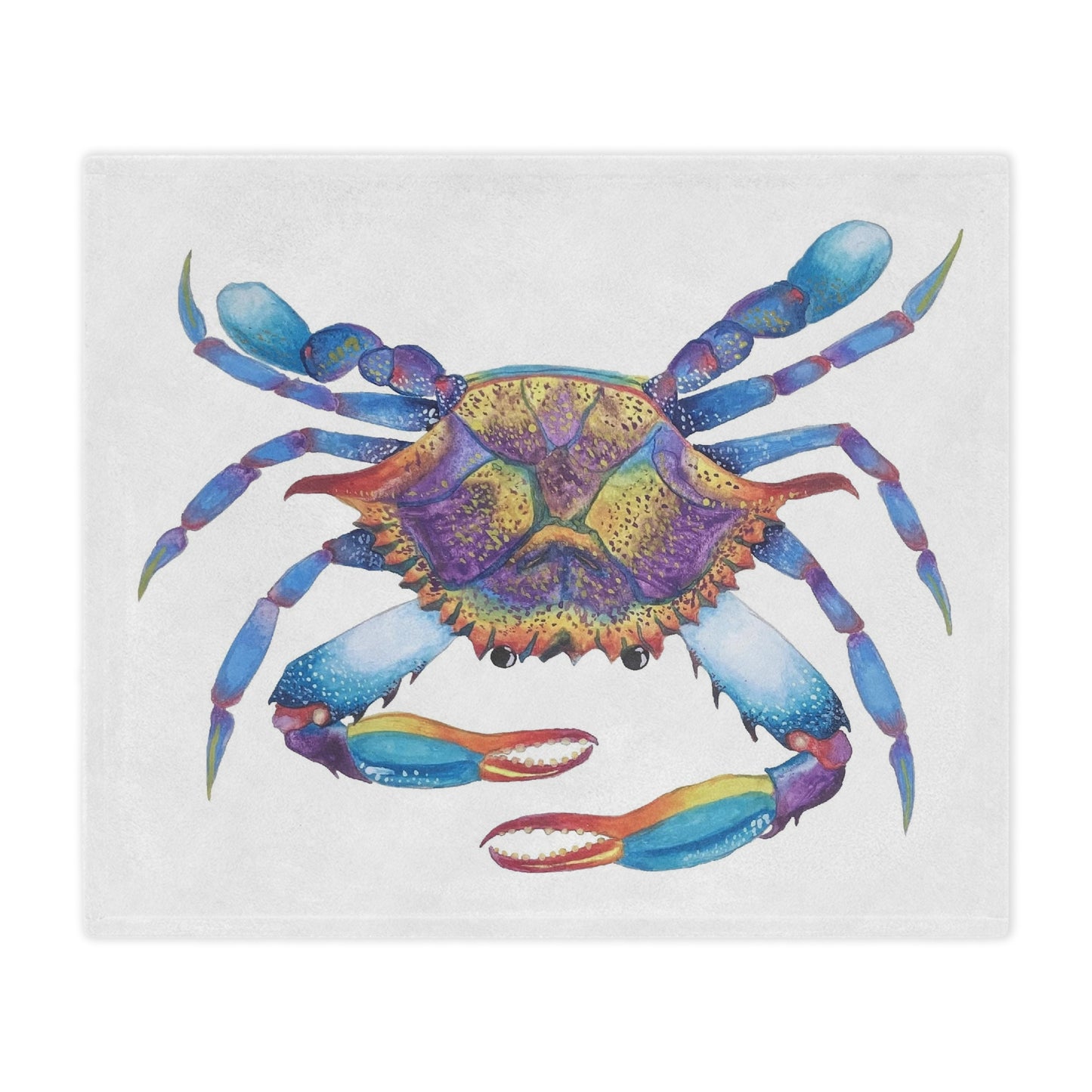 The Crab Minky Blanket