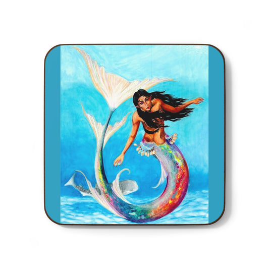 Queen Opal Hardboard Back Coaster