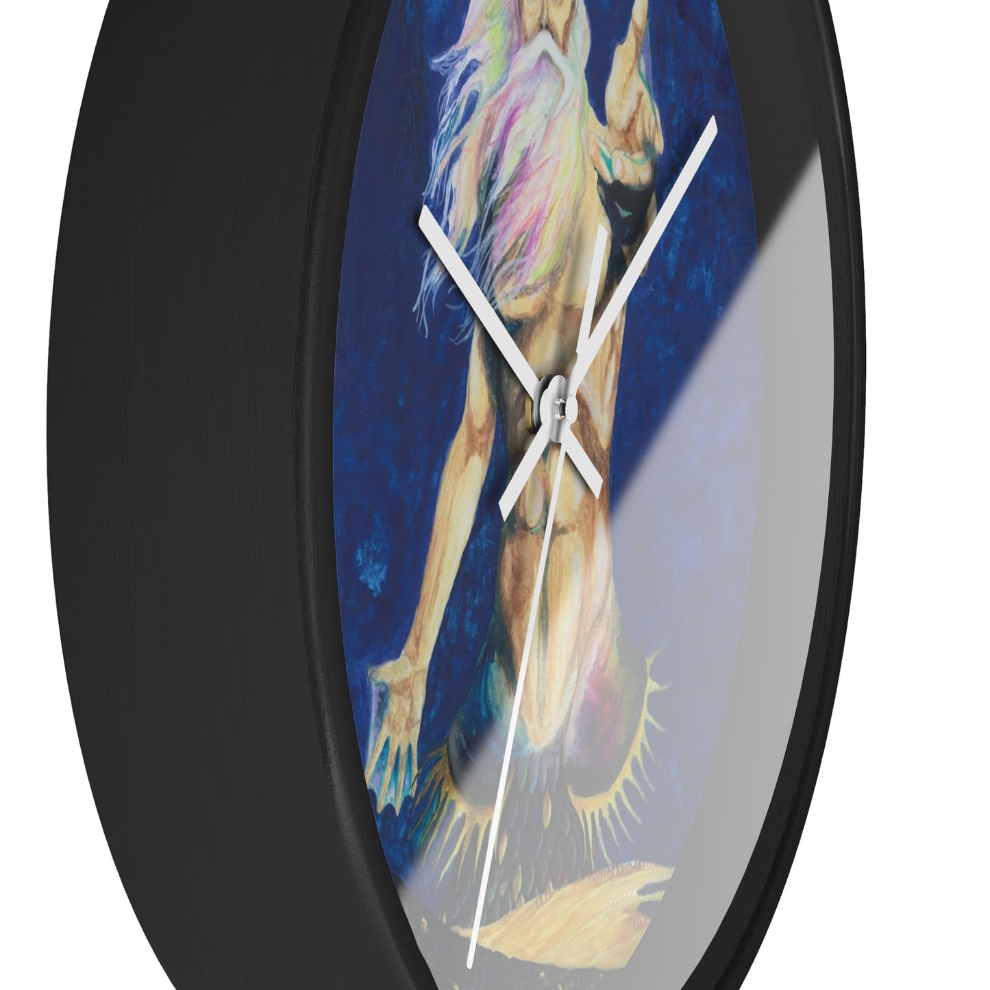 King Obsidian Wall clock