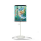 Queen Larimar and Princess Ametrine Lamp on a Stand, US|CA plug