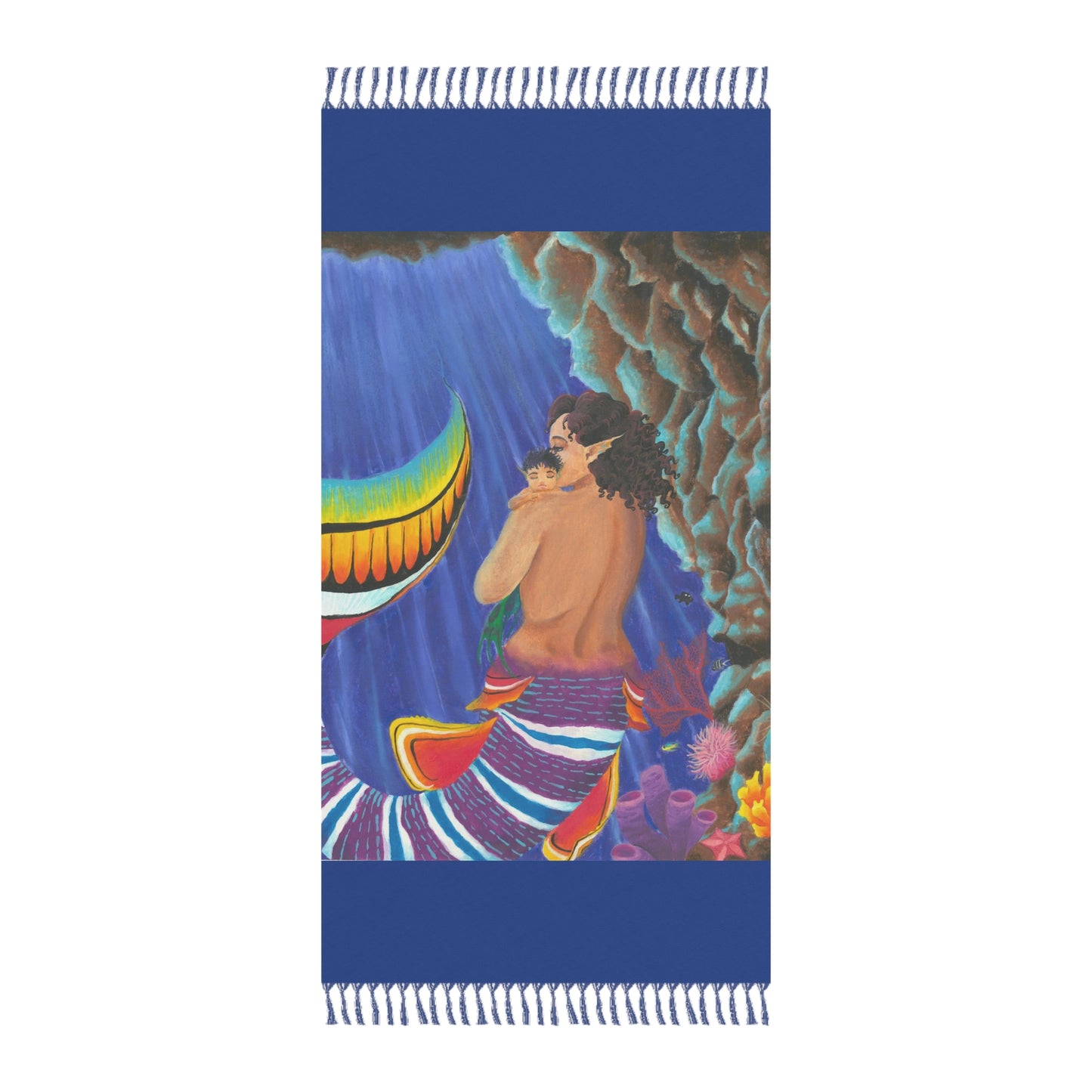 Mother and Child 1 Boho Beach Cloth