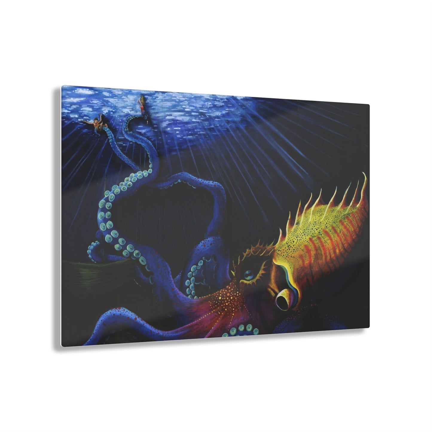 Baby Kraken Acrylic Prints