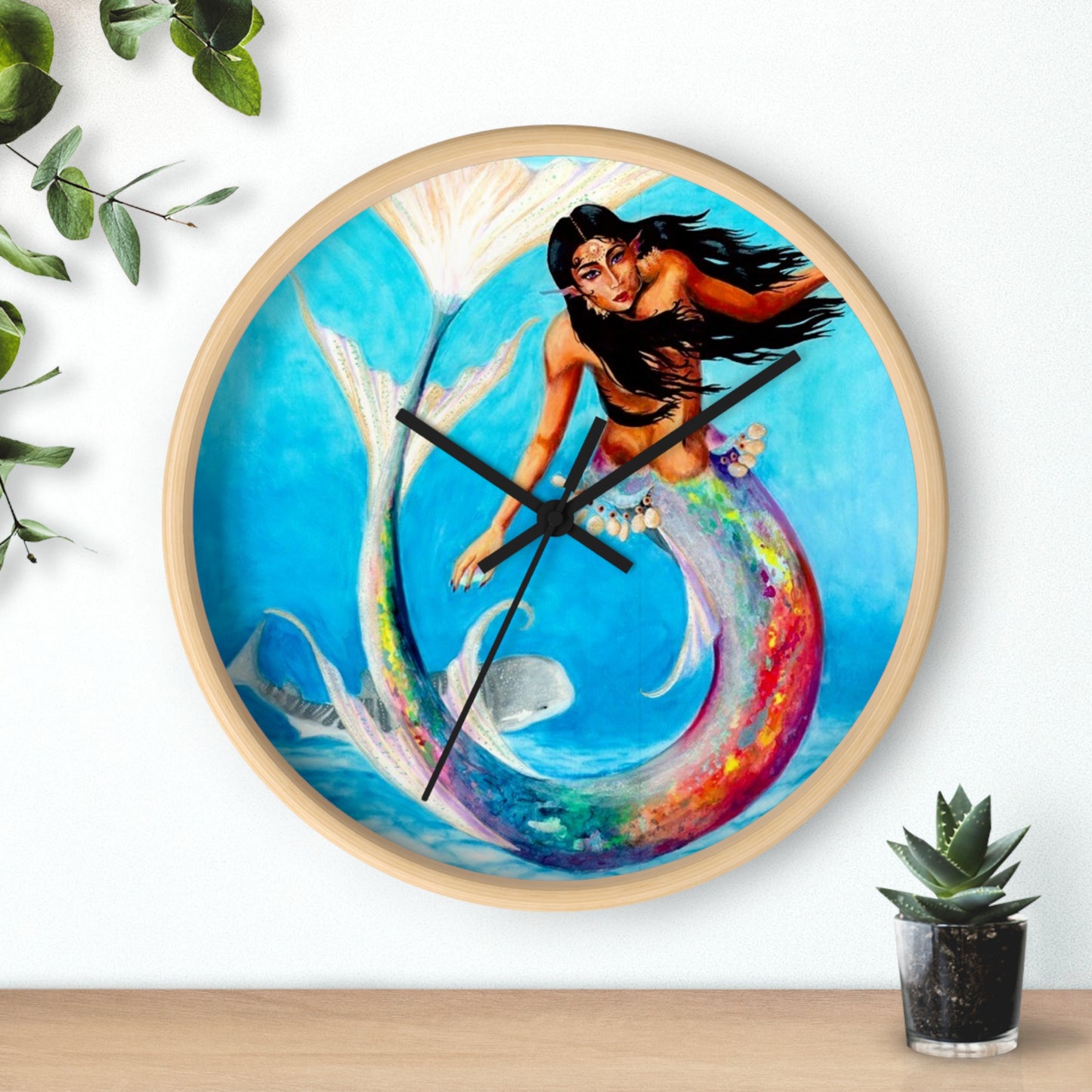 Queen Opal Wall clock