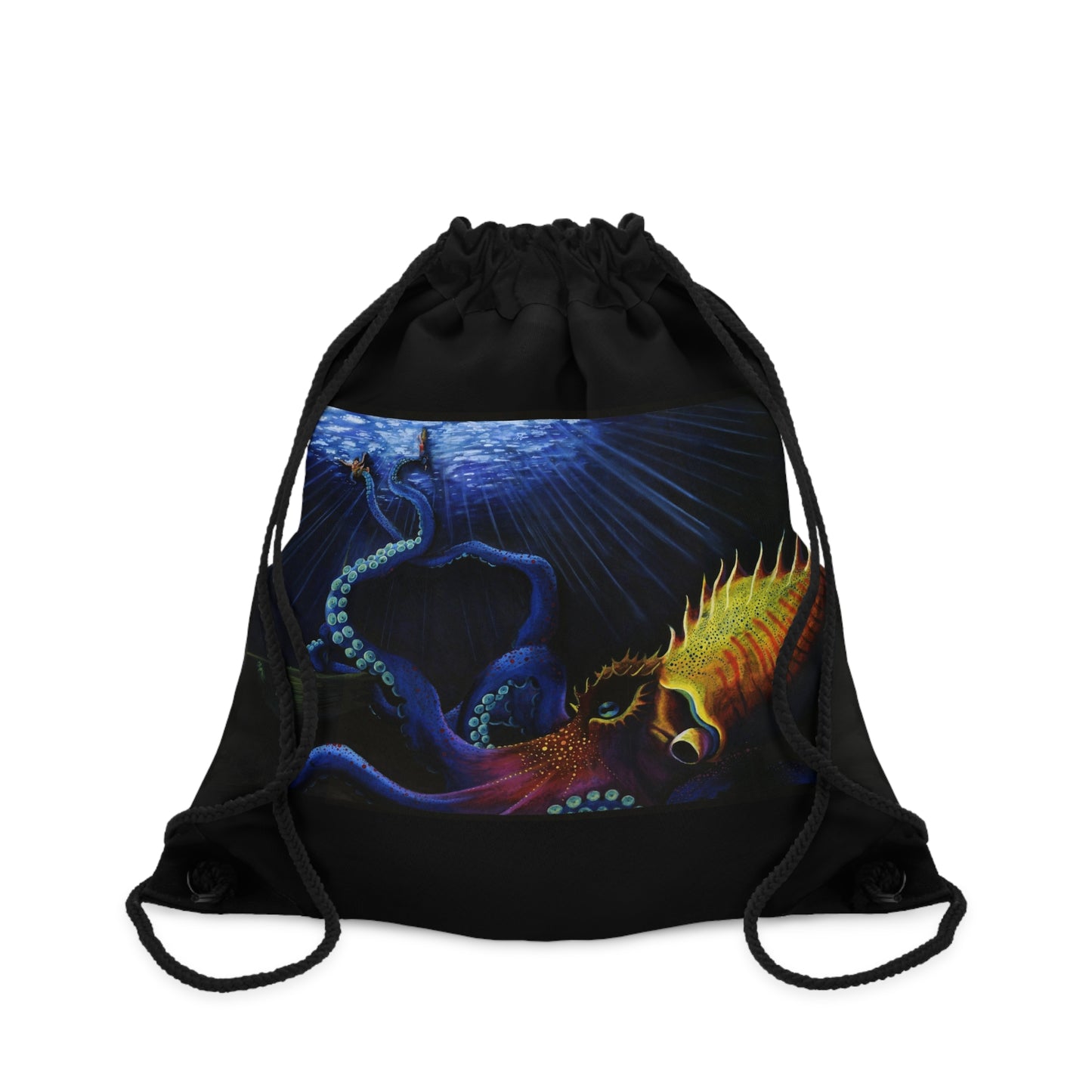 Baby Kraken Drawstring Bag