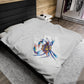 The Crab Velveteen Plush Blanket