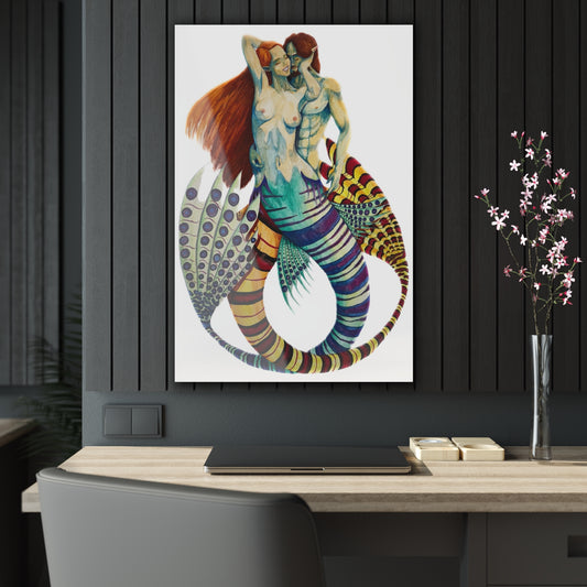 Mer Lovers 1 (No Background) Acrylic Prints