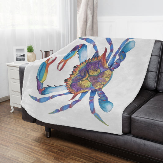 The Crab Minky Blanket