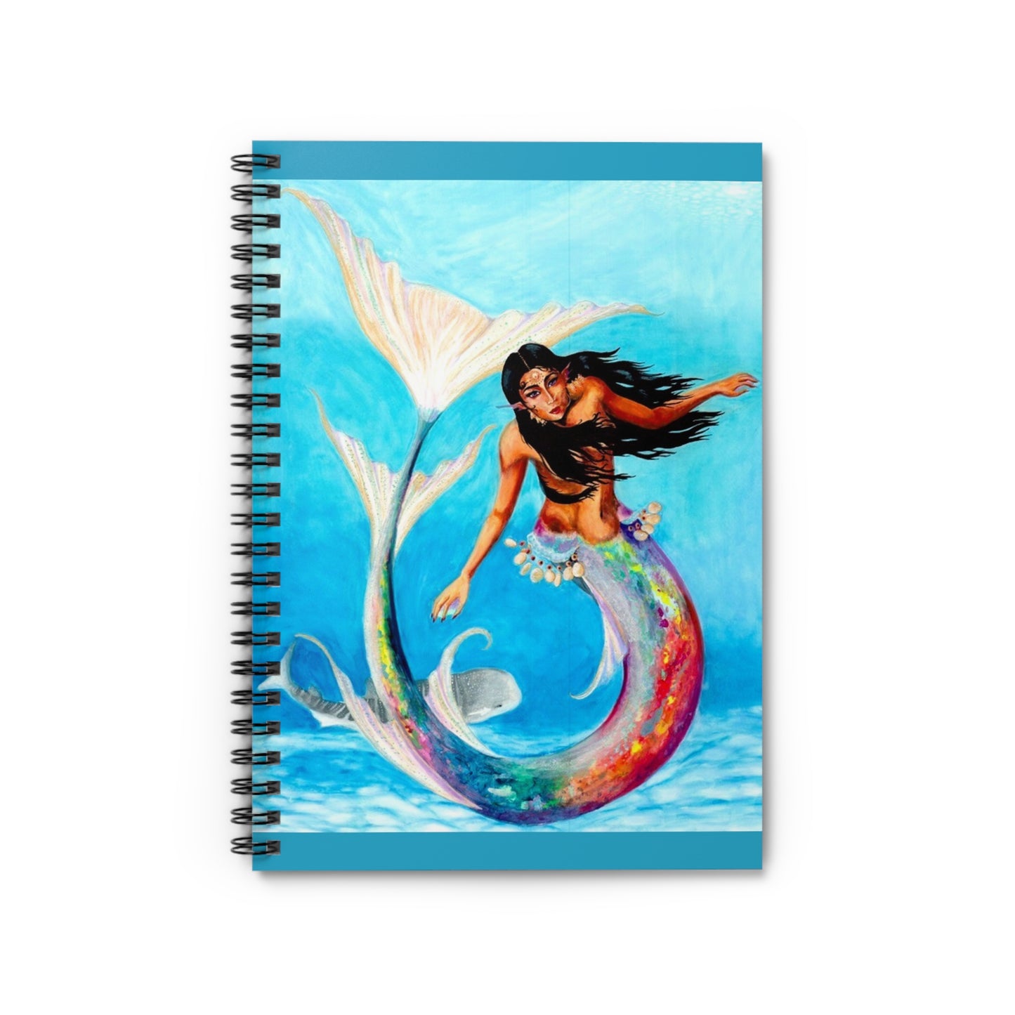 Queen Opal Spiral Notebook - Ruled Line