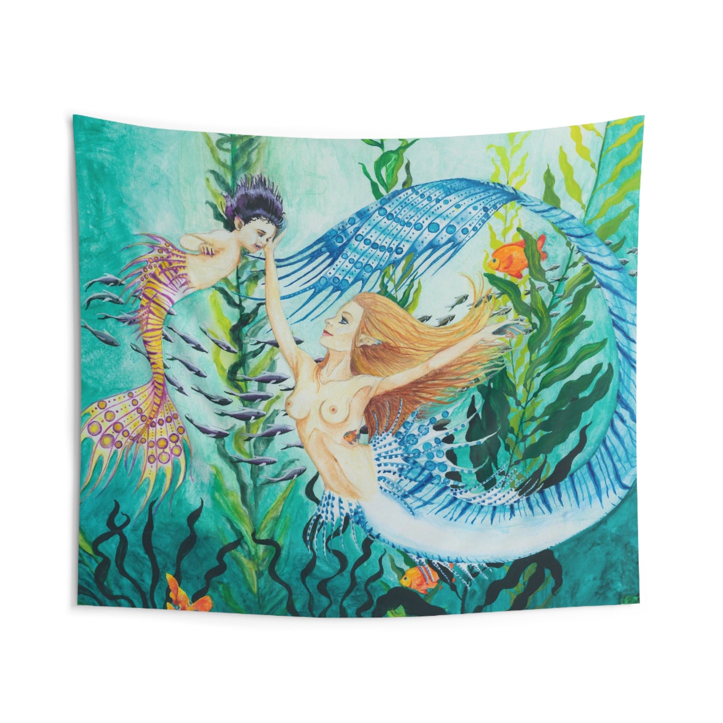 Queen Larimar and Princess Ametrine Indoor Wall Tapestries