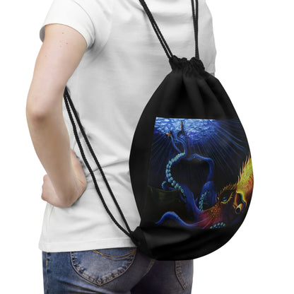 Baby Kraken Drawstring Bag