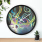 Light Doesn’t Always Keep The Monsters Away Wall clock