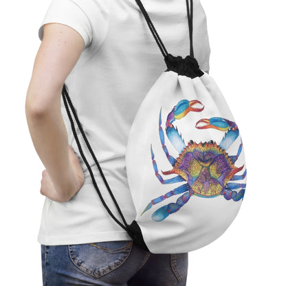 The Crab Drawstring Bag