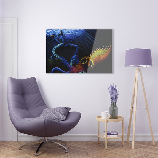 Baby Kraken Acrylic Prints