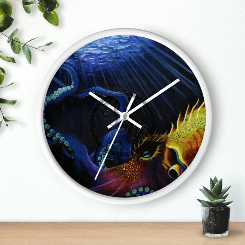 Baby Kraken (Detail) Wall Clock Home Decor