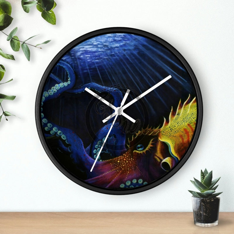 Baby Kraken (Detail) Wall Clock Home Decor