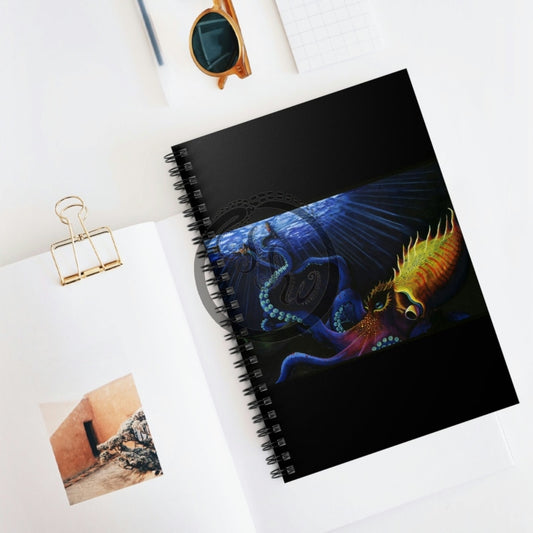 Baby Kraken Spiral Notebook - Ruled Line One Size Paper Products