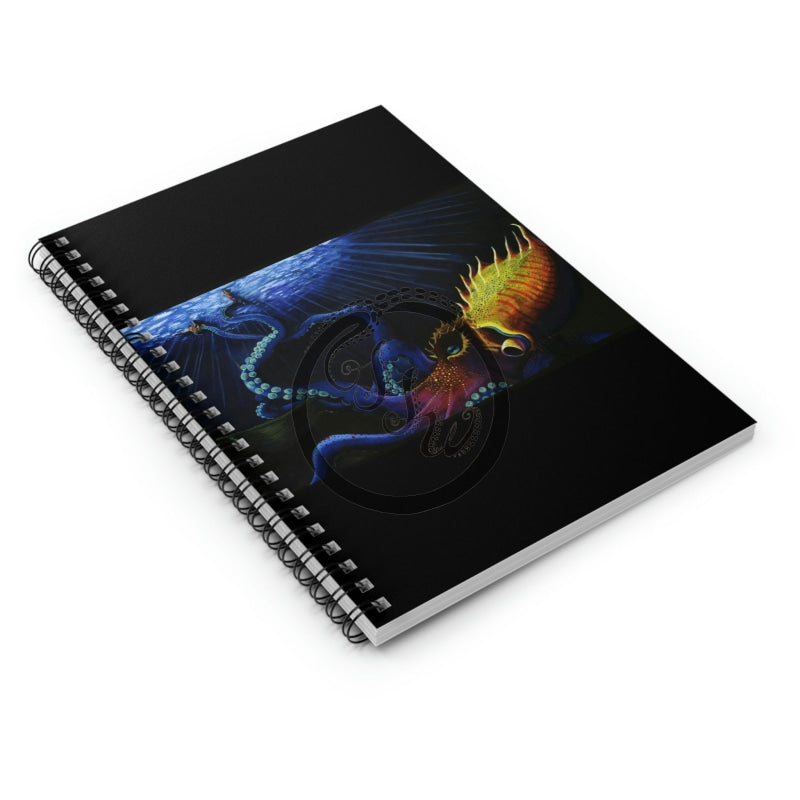 Baby Kraken Spiral Notebook - Ruled Line Paper Products