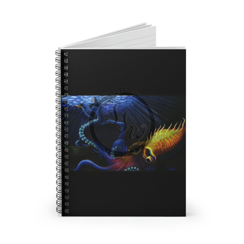 Baby Kraken Spiral Notebook - Ruled Line Paper Products