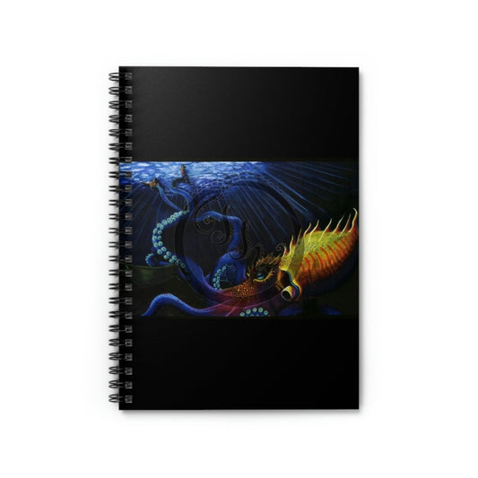 Baby Kraken Spiral Notebook - Ruled Line Paper Products