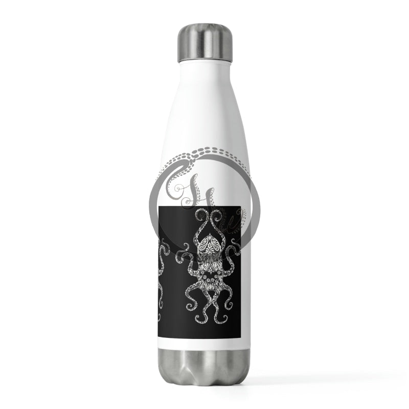 Paisley Flower Octopus (Inverted) 20Oz Insulated Bottle Mug