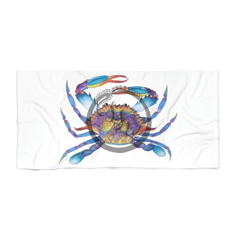 The Crab Beach Towel Home Decor