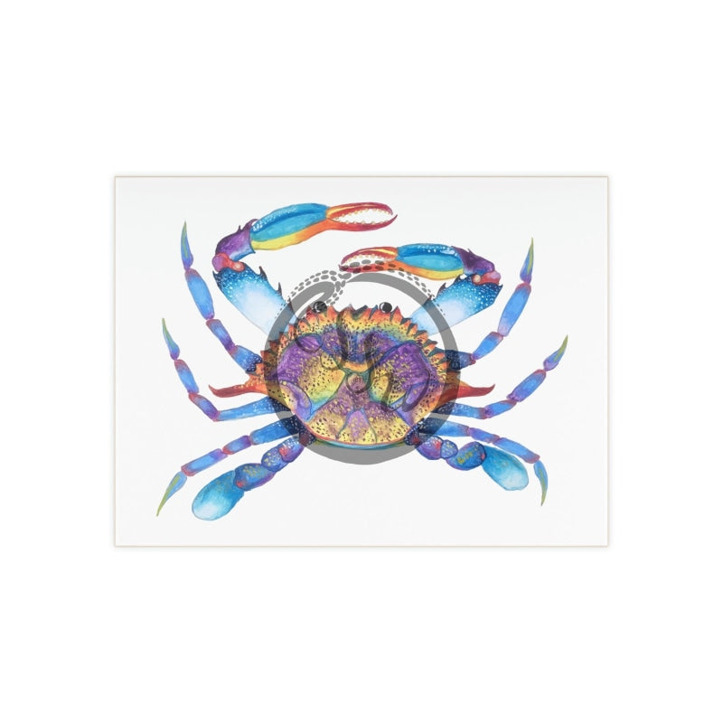 The Crab Ceramic Photo Tile Home Decor