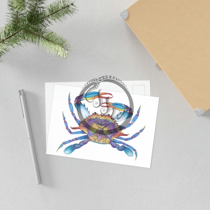 The Crab Postcards 6 X 4 / 1 Pc Glossy Paper Products