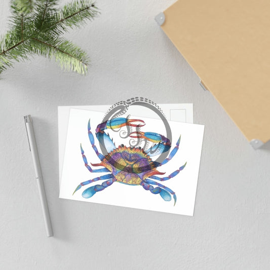 The Crab Postcards 6 X 4 / 1 Pc Glossy Paper Products